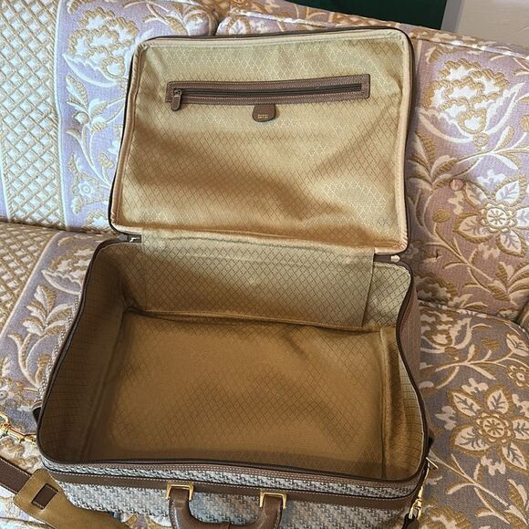 Vintage GUCCI GG Monogram Shoulder Travel Bag AUTHENTIC - Picture 7 of 9
